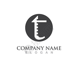 公司商标T 字母徽标和符号矢量图像网络艺术标签营销插图公司圆圈品牌身份商标插画