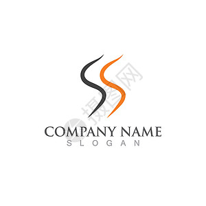 商业企业 S 字母日志推广插图品牌标识字体机构标志软件营销工作室背景图片