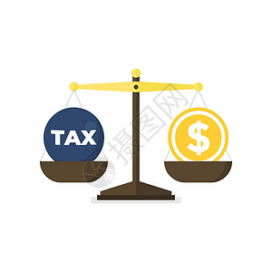 预算平衡与税收和现金平衡的标度设计图片