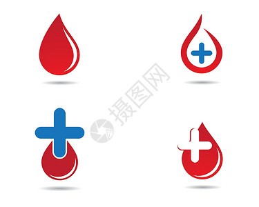 号召捐款血液矢量图标插图设计药品诊所脉冲玻璃手术捐款情况疾病线条反射设计图片