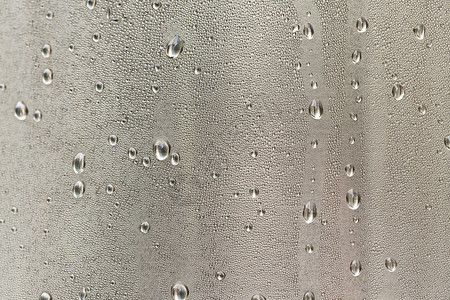 水滴白色背景墙纸玻璃泪珠金属液体化学品嘶嘶雨滴空气反射背景