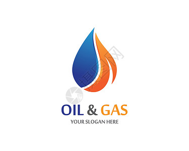 石油标志石油和天然气矢量 ico插图创造力烧伤液体标识黑色公司气体火焰力量设计图片