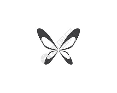 蝴蝶矢量 ico红色黑色动物艺术收藏插图白色翅膀绿色标识背景图片