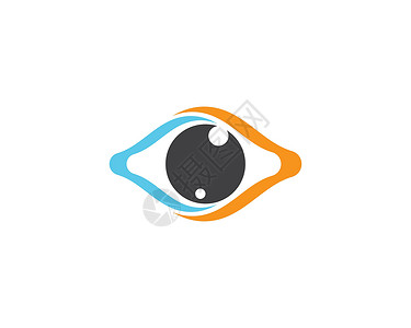 眼睛矢量 ico白色光学插图网络商业健康男性镜片鸢尾花科学背景图片