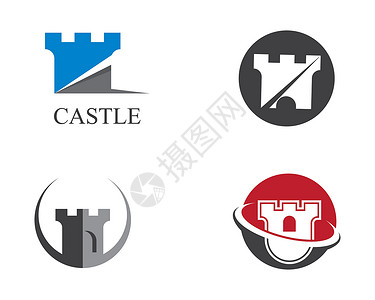城堡符号矢量 ico游戏阴影艺术童话标识据点王国建筑学骑士堡垒背景图片