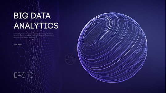 人工智能分析 数据技术科学概念 网络分析领域摘要 未来派 ai 数字云 网络技术矢量插图机器学习 用于演示量子创新干扰的大数据可背景图片