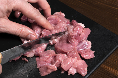 刀切牛肉营养可口高清图片