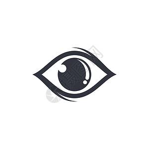 眼睛标志矢量 ico手表商业白色眼球药品插图圆圈镜片背景图片