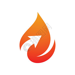 消防标志图片创造力火炬篝火烧伤火焰活力力量商业火花插图背景图片
