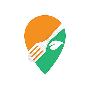 食物点徽标图像它制作图案菜单技术服务活动餐厅网络食谱网站机构美食背景图片