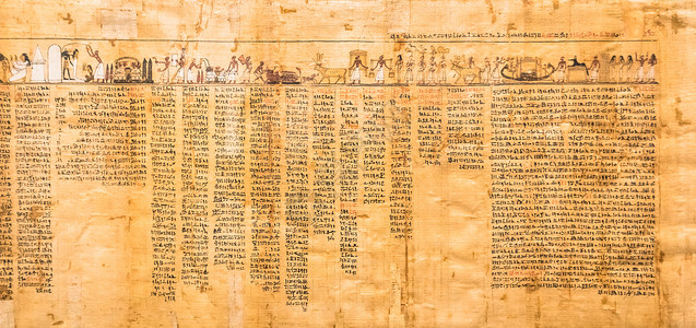 制作文字素材古埃及人有象形文字 古代手稿寺庙写作历史书法手工宗教文档古董羊皮纸考古学背景