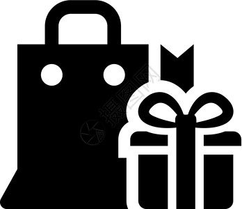 圣诞节购买 ico礼物插图背景图片