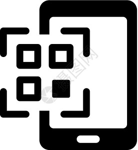 手机二维码扫描ico背景图片