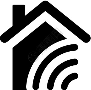 无线家庭控制 ico插图互联网安全背景图片