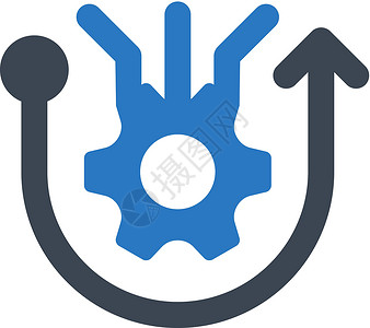 系统更新图标齿轮插图软件同步背景图片