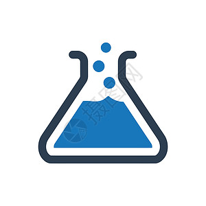 实验室图标临床研究试管科学背景图片