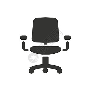 办公椅 ico办公室家具座位椅子背景图片