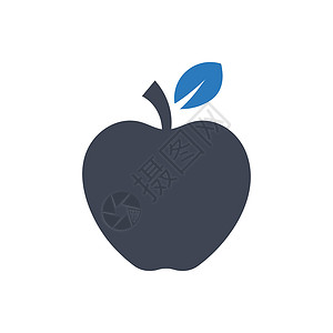 苹果水果 ico小吃饮食健康背景图片