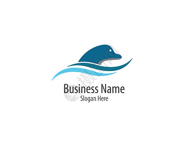 大溪地黑珍珠海豚标志 ico飞跃生活海浪脚蹼荒野夫妻冲浪动物游泳海洋生物设计图片