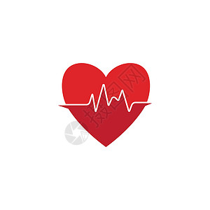 脉搏图计量器心脏脉搏标志模板矢量符号速度监视器测试诊断韵律有氧运动医院曲线生活药品设计图片