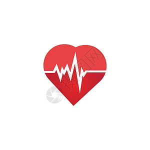 心率图标健康监视器 红色心率 血压矢量 iconheart 欢呼心电图卡通片情况创造力曲线韵律锻炼速度脉冲电脑积分背景图片