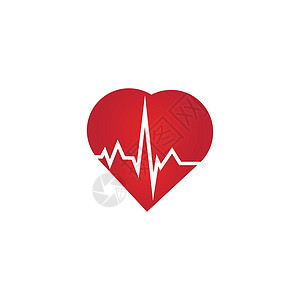 心率图标健康监视器 红色心率 血压矢量 iconheart 欢呼心电图创造力速度频率脉冲心脏病学情况卡通片锻炼曲线生活背景图片