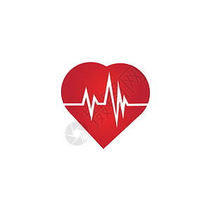 心率图标健康监视器 红色心率 血压矢量 iconheart 欢呼心电图情况心脏病学积分绘画锻炼卡通片创造力韵律屏幕海浪背景图片