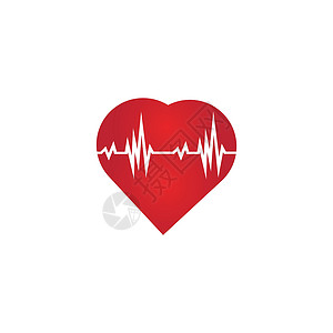心率图标健康监视器 红色心率 血压矢量 iconheart 欢呼心电图海浪锻炼情况频率生活心脏病学屏幕速度科学创造力背景图片