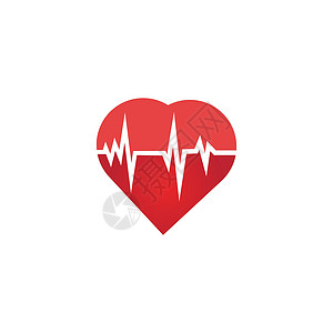 心率图标健康监视器 红色心率 血压矢量 iconheart 欢呼心电图积分心脏病学韵律脉冲生活速度电脑创造力屏幕科学背景图片