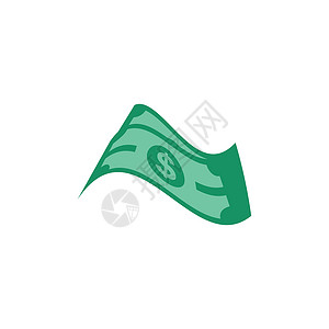 美元股票纸币图标标志商业金融货币概念向量它制作图案金子交换宝藏经济投资信用银行网络财富银行业设计图片