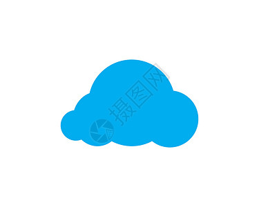 云标志 vecto网络蓝色商业互联网数据插图创造力技术下载天空背景图片