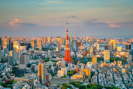 日本六本木黄昏旅游高清图片