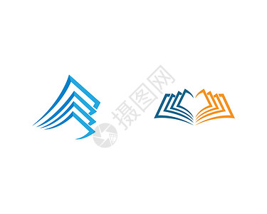 贸易标志书标志 ico出版物全书专家标识工作图书馆公司贸易学习团队插画