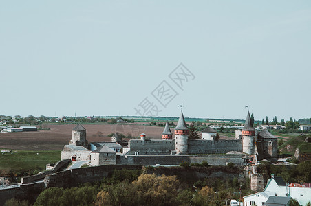 卡缅涅茨波多利斯基历史的筑城高清图片