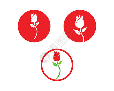 玫瑰农场玫瑰花标志 vecto农场花园身份生态绿色标识创造力化妆品植物公司插画
