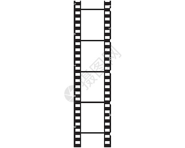 幻灯片标志模板矢量图视频带子正方形矢量塑料相框白色电影卷轴摄影背景图片