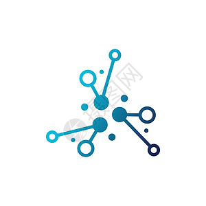 电路标志模板 vecto插图徽标商业公司创造力线条技术蓝色电子一体化背景图片