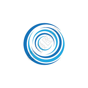 圆形标志模板电脑反射网络艺术公司插图商业打扫圆圈身份背景图片
