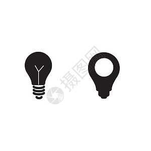 灯泡符号 ico智慧创新插图思维解决方案技术绘画创造力力量想像力背景图片