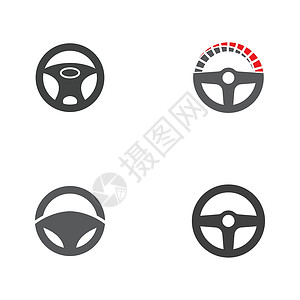 车轮图标驱动程序图标模板矢量图训练车速学校警告圆圈驾照交通维修汽车速度设计图片