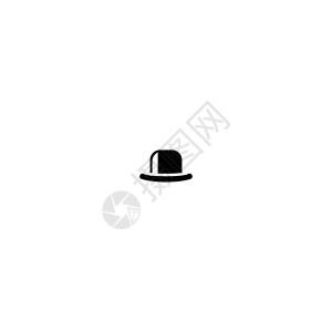 帽子标志 ico厨师美食职业绘画品牌菜单餐厅商业炊具标识背景图片