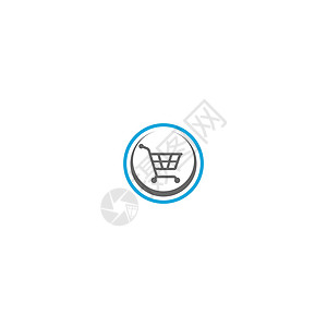 大车标志网上商店标志 ico大车篮子电子商务销售量商业店铺技术网络标签插图插画