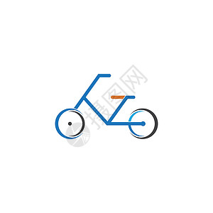 自行车 自行车图标矢量网络闲暇车辆平面车轮设计运输按钮旅行背景图片