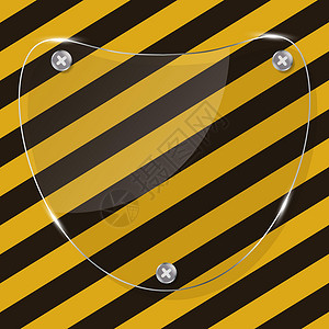 Grunge 条纹结构背景矢量它制作图案上的玻璃框街道风化学位金属电脑车削安全反射框架危险背景图片