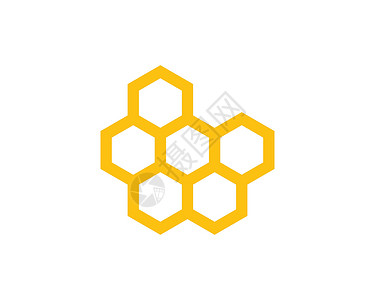 蜂窝图设计农场蜂巢标识白色墙纸蜂蜜六边形金子食物细胞背景图片