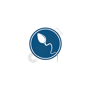 胚珠精子精子矢量标志模板生殖标识诊断卵子渗透男性性别排卵药品施肥插画