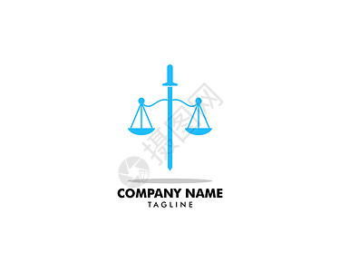 律师事务所标志模板设计 Vecto锤子合法性法庭插图徽章法律白色办公室标签商业背景图片