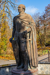 乌克兰乌曼斯塔尼斯拉夫·波托茨基纪念纪念碑高清图片