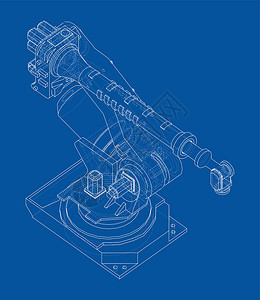 帕道克工业机械臂 韦克托管道技术工程自动化工具字法科学绘画机器机器人设计图片