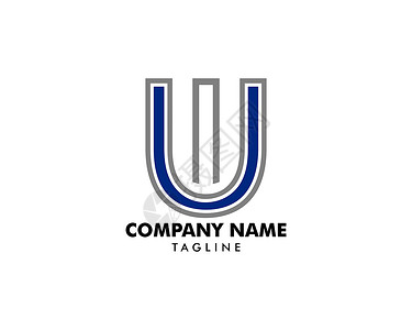 吴昕初始字母 Wu 徽标模板设计营销首都创造力技术字体黑色商业白色网络品牌设计图片